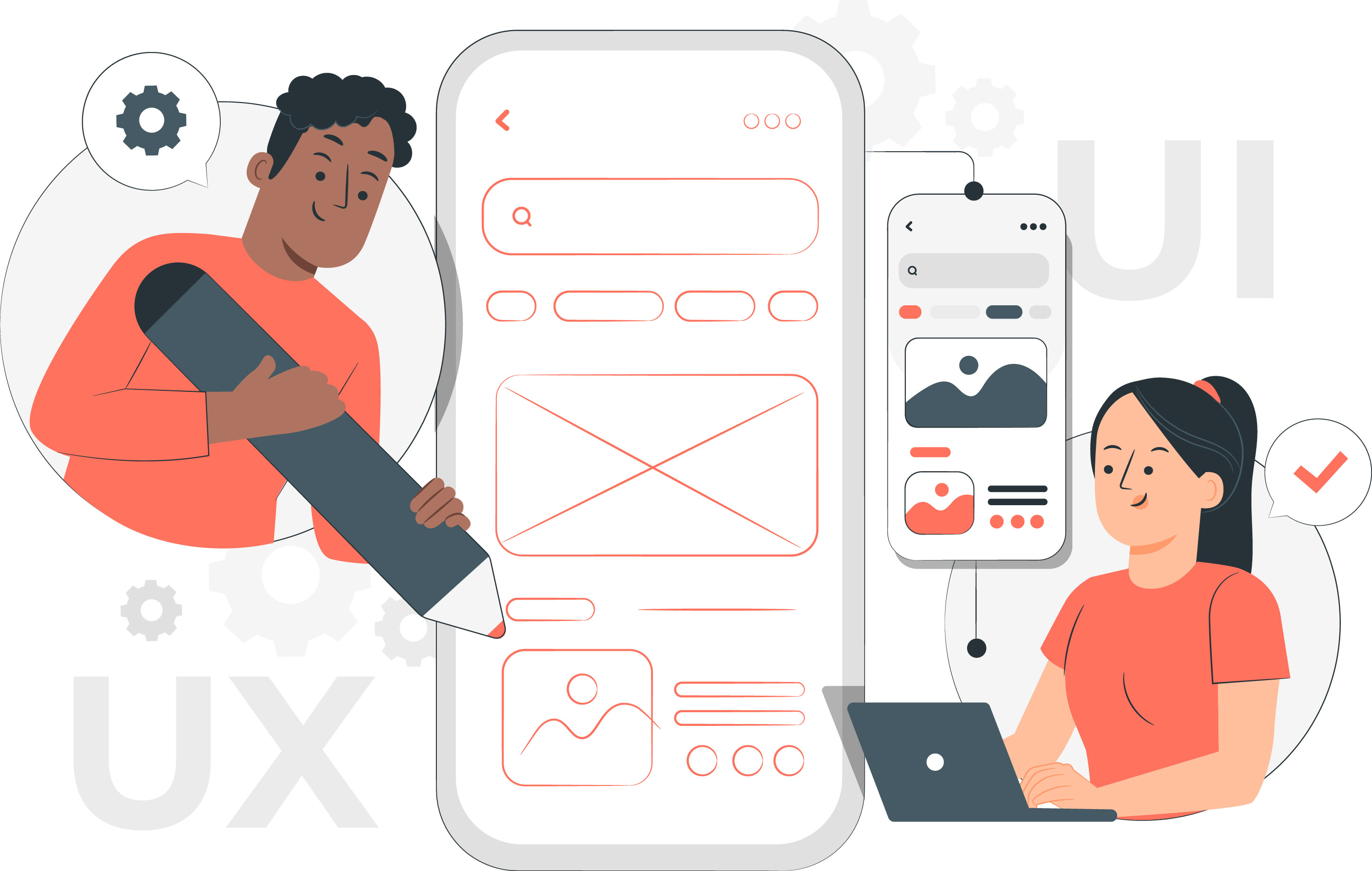 UI/UX design services by RVK Digital Marketing Solutions to create intuitive, conversion-focused user experiences in Madurai